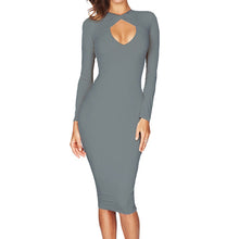 sexy-club-women-midi-dress-solid-cut-out-v-neck-long-sleeve-bodycon-bandage-dress-club-party-red-black-dress-fashion BBL
