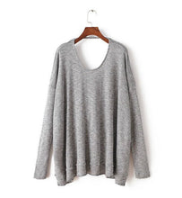 Sexy Harajuku Deep Backless Kink shirt t shirt Women AA brandy melville Long sleeve tee dames kleding tops