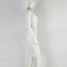 Sexy Hollow Out Strap Women Dress White Bodycon Party Dress Deep V Womens Night Party Club Dresses Sexy Bodyon Bandage Dress