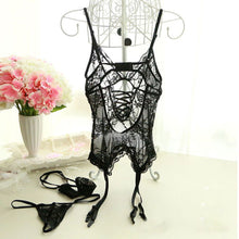 sexy-lingerie-women-lace-corset-dress-handcuff-thongs-sleepwear-erotic-lingerie-m-xxxl BBL