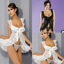 sexy-lingerie-women-lace-nightwear-underwear-sleepwear-babydoll-g-string-nightgown-new BBL