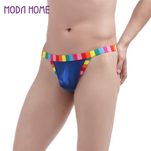 sexy-men-backless-briefs-rainbow-striped-string-homme-u-convex-elastic-waist-band-g-string-t-back-thong-underwear-underpant BBL