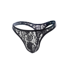 sexy-men-underwear-lace-tanga-pouch-briefs-underpants-jacquard-lingerie-g-string BBL