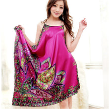 sexy-sexy-women-imitated-silk-sleepwear-robes-dress-night-skirt-nighty-nightgowns-color-rose-yellow-red BBL