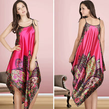 sexy-sexy-women-imitated-silk-sleepwear-robes-dress-night-skirt-nighty-nightgowns-color-rose-yellow-red BBL