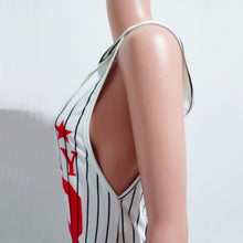 Sexy Sleeveless T Shirt With Hood Number 23 Letter Print Long Baseball T Shirt Women Irregular Tee Shirt Femme