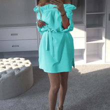 sexy-beach-chiffon-belt-sashes-dress-candy-colors-slash-neck-long-sleeve-woman-night-club-party-dresses-vestidos-robes BBL
