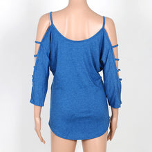 Sexy Tee Shirt Femme Off Shoulder T-shirt Women Tops Camisetas Mujer Casual Tops Tees Cotton Tee Shirt Women XL