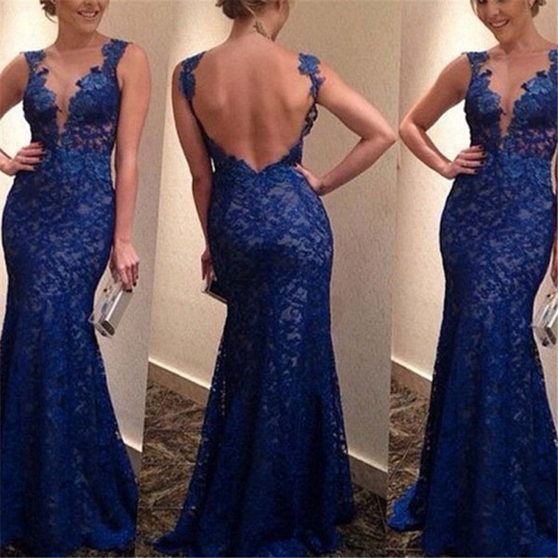 sexy-women-backless-long-straps-mermaid-lace-formal-v-neck-party-dresses-cocktail BBL