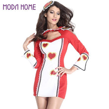 sexy-women-deguisement-adultes-cheerleader-cosplay-costume-game-uniform-sweetheart-cut-out-lace-fancy-party-dress-outfit-red BBL