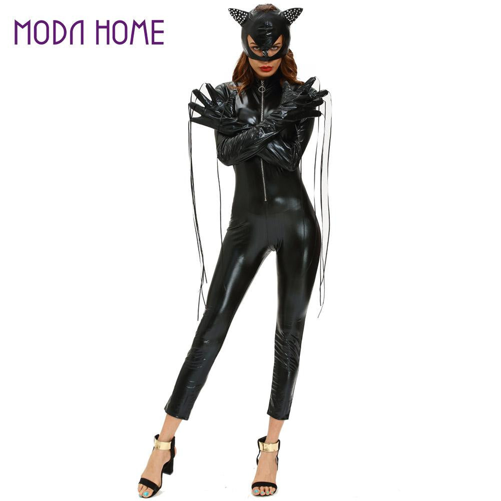 sexy-women-halloween-themed-outfits-3pcs-sets-costume-bodycon-black-elfe-jumpsuit-long-sleeve-ghost-clothing-glove-mask-cosplay BBL