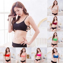 sexy-women-hollow-back-midriff-shirt-tank-top-bra-wrap-vest-chest-bra BBL