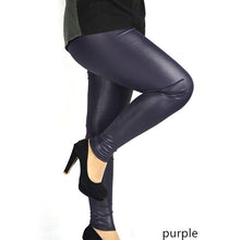 sexy-women-lady-plus-size-3xl-4xl-skinny-high-waist-faux-leather-leggings-pants BBL