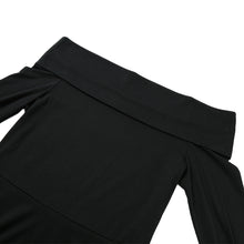 sexy-women-off-shoulder-mini-dress-slash-neck-black-club-dress-long-sleeve-elegant-party-a-line-dress-lady-vestido BBL