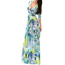 sexy-women-package-bodycon-maxi-dress-fashion-v-neck-long-sleeve-printed-long-casual-dresses BBL