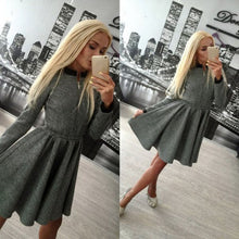 sexy-womens-body-con-long-sleeve-short-mini-dresses-zipper-pleated-casual-dress-py8 BBL