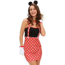 sexy-womens-funny-4pcs-set-halloween-costume-dot-print-sleeveless-mini-bodycon-dress-gloves-choker-hairpin-bunny-cosplay-clothes BBL