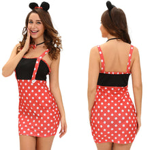 sexy-womens-funny-4pcs-set-halloween-costume-dot-print-sleeveless-mini-bodycon-dress-gloves-choker-hairpin-bunny-cosplay-clothes BBL
