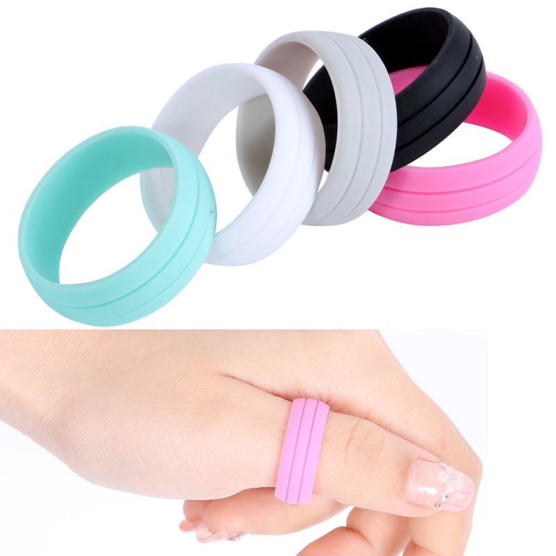 size-8-9-10-11-12-men-women-9mm-cozy-rubber-silicone-rings-flexible-wedding-band BBL