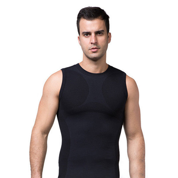 slimming-mens-body-control-shaper-vest-tummy-belly-waist-girdle-cincher-shirt-underwear-bodysuit-new BBL