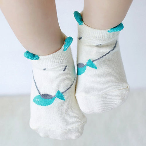 soft-infant-unises-kids-newborn-mouse-printed-baby-ankle-socks-0-4y-new-y2 BBL