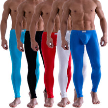 solid-color-mens-long-johns-pants-thermal-underwear-low-rise-underpants-m-l-xl BBL