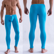 solid-color-mens-long-johns-pants-thermal-underwear-low-rise-underpants-m-l-xl BBL