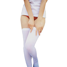 solid-color-women-lady-girl-thigh-high-stockings-over-knee-cotton-long-stocking-new BBL