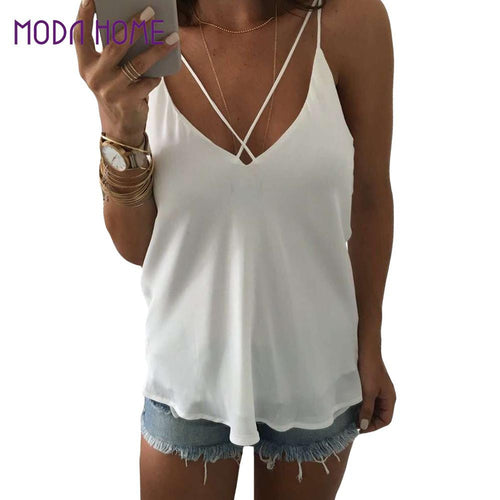 solid-sexy-women-v-neck-chiffon-tank-top-semi-sheer-spaghetti-strap-sleeveless-hollow-out-vest-backless-sexy-halter-tops-white BBL