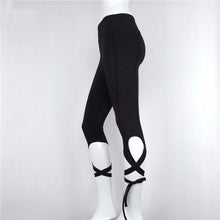 Sports Stretch Leggings Women Fitness Gym Pants Elastic Quick Dry Running Pants Athletic Sports Jogging Workout Ballet Leggings