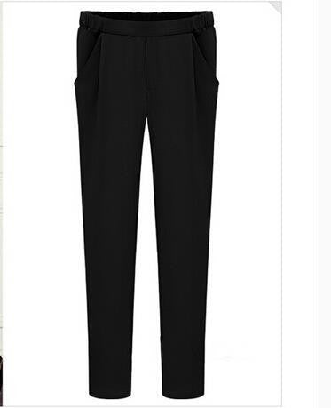 Slim Elegant Colorful Women's Pencil Pants Plus size Ladies Causal Harem Pants Trousers Girls Clothing J2511