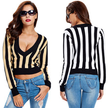 women-sweaters-pullovers-deep-v-neck-crop-tops-striped-long-sleeve-knitted-sweater-outwear-roupas-femininas BBL