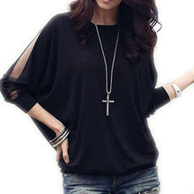 women-t-shirt-cotton-loose-shirt-dolman-batwing-lace-top-sleeve-novelty-tshirt BBL