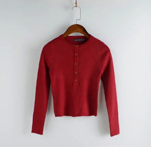 Strentch knitted Open Button Short Sweater AA American brandy Melville Long Sleeve Crop Tops Jumper Knitwear