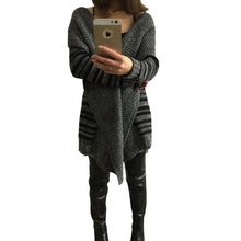 Striped Sweaters Plus Size Women Ladies cardigans Knitted Warm Women Cardigans Clothing Sweater Oversized