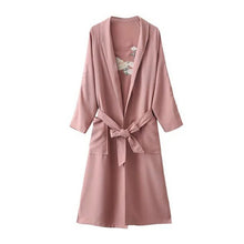 Stylish Back Flower Bird Embroidery Trench Woman Lapel Loose Drawstring Waist Coat Casual Outerwear 3 colors