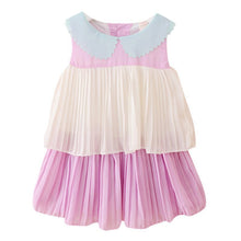 beach-kid-girl-tutu-dress-lapel-collar-ruffle-chiffon-sundress-dress BBL