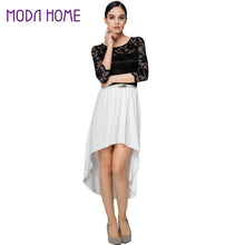 dress-3-4-sleeve-lace-women-mid-calf-dress-asymmetric-hem-hollow-out-vintage-party-dresses-vestidos BBL