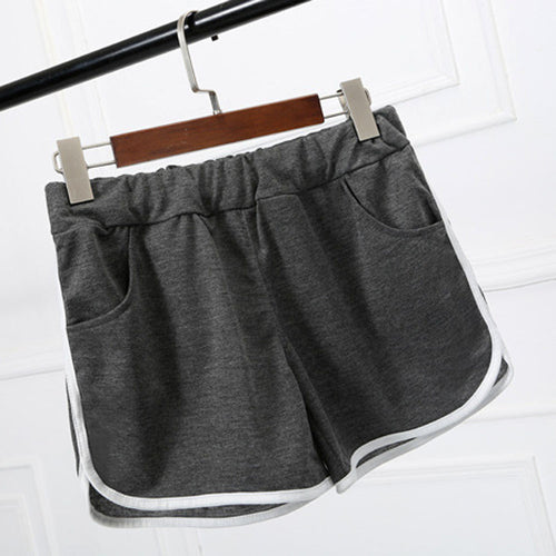 Fashion Shorts Women Lady Casual Elastic Waist Short Colorful Cotton Shorts Short Pants