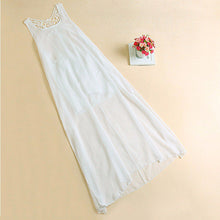 long-dresses-back-hollow-elegant-beach-casual-solid-white-women-chiffon-lace-dress-l4 BBL