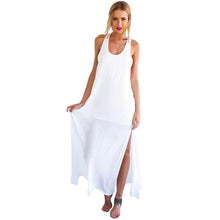 long-dresses-back-hollow-elegant-beach-casual-solid-white-women-chiffon-lace-dress-l4 BBL
