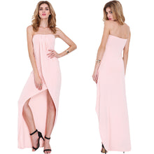 strapless-women-maxi-long-dress-bandeau-off-shoulder-draped-asymmetric-beach-dress-sexy-prom-gown-party-dress-pink BBL