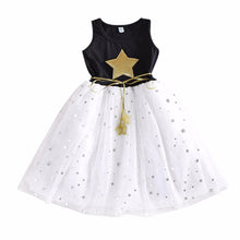 style-children-kids-baby-girls-one-piece-dresses-stars-sequins-tulle-bow-dress-tutu-dress BBL