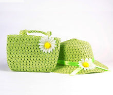 style-sun-hat-girls-kids-straw-cap-beach-hats-bag-flower-tote-handbag-bags-suit BBL