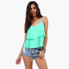 woman-shirt-sleeveless-spaghetti-strap-sexy-chiffon-women-blouses-ruffles-tops-plus-size-camisetas-mujer-xxl BBL