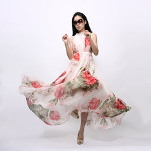 women-sexy-boho-long-maxi-dresses-casual-floral-beach-chiffon-dresses-s-m-l-new BBL