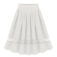 Sexy Women Girl Stretch High Waist Plain Flared Pleated Long Maxi Skirt Beauty Beast romance Pure Skirts