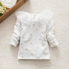 sweet-kids-baby-girls-clothes-white-pink-long-sleeve-ruffled-lace-cotton-blouse-solid-t-shirt-clothing-py BBL