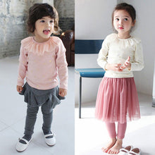 sweet-kids-baby-girls-clothes-white-pink-long-sleeve-ruffled-lace-cotton-blouse-solid-t-shirt-clothing-py BBL