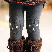 toddler-child-cozy-animal-printed-leggings-girls-pants-baby-fleece-trousers-new-py5 BBL
